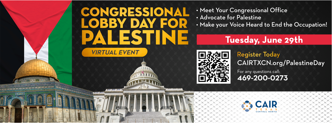 Congressional Lobby Day for Palestine: Virtual Event